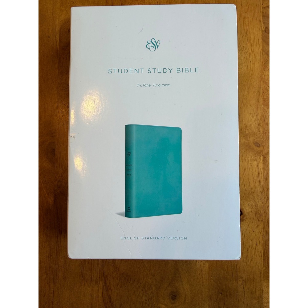 ESV Student Study Bible Turquoise TruTone English Standard Version Crossway